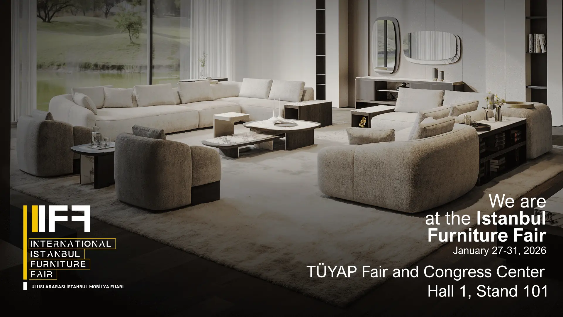 Modis Interiors at Istanbul Furniture Fair 2026