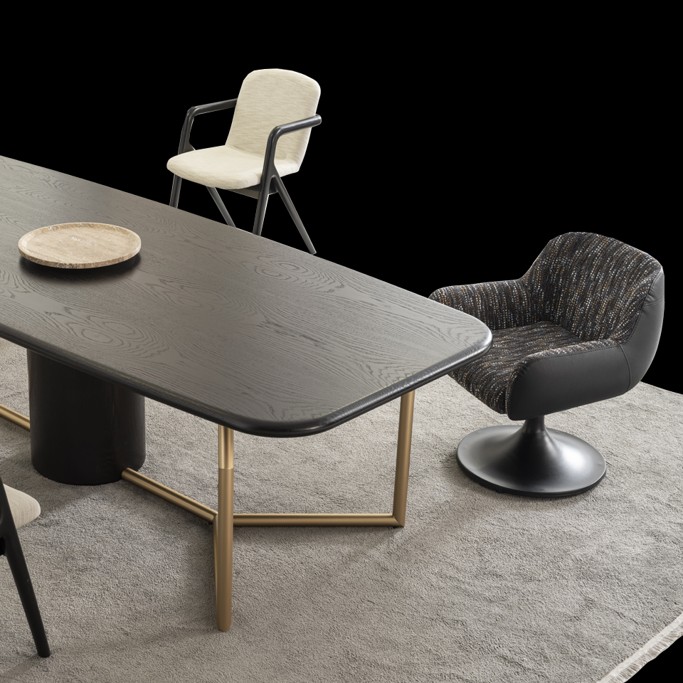 Antik Black Chair Image