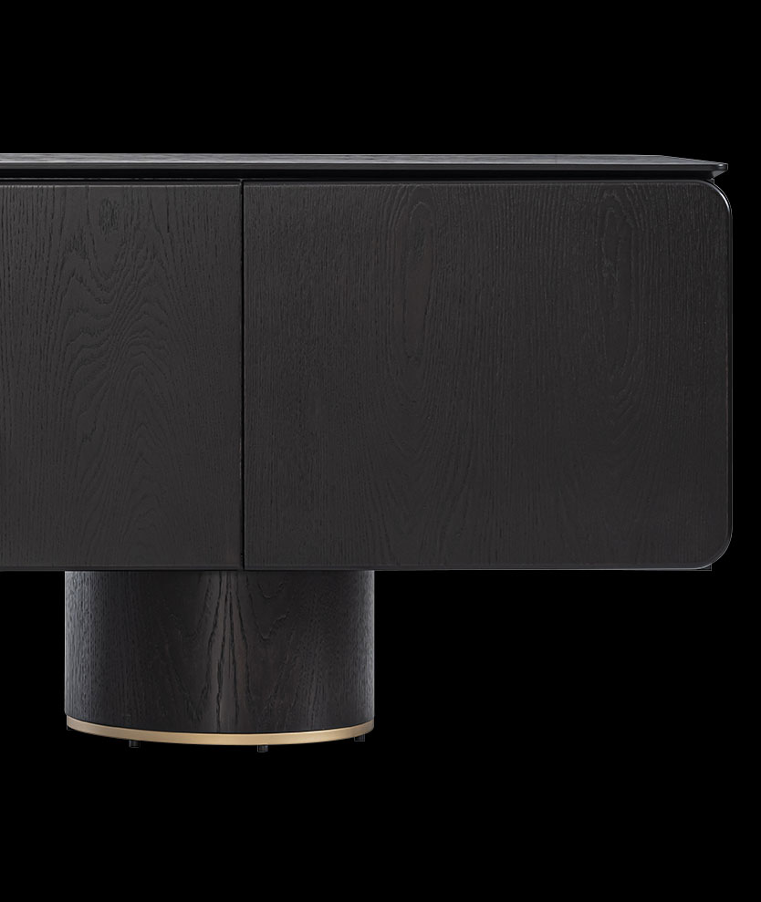 Antik Black Console Secondary Image
